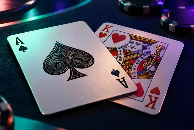 Ilustração editorial: Blackjack cripto