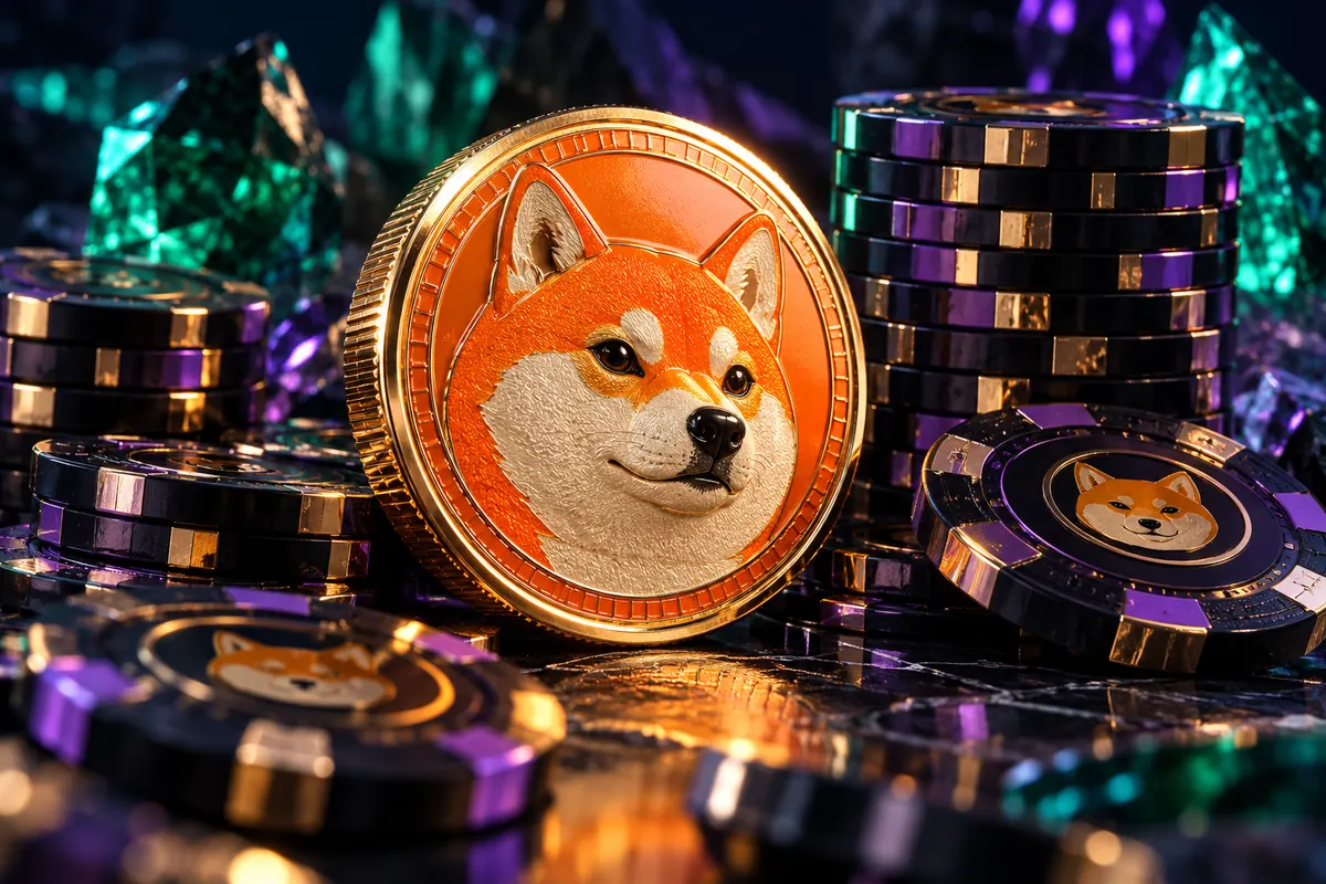 Ilustração editorial: Shiba Inu · SHIB