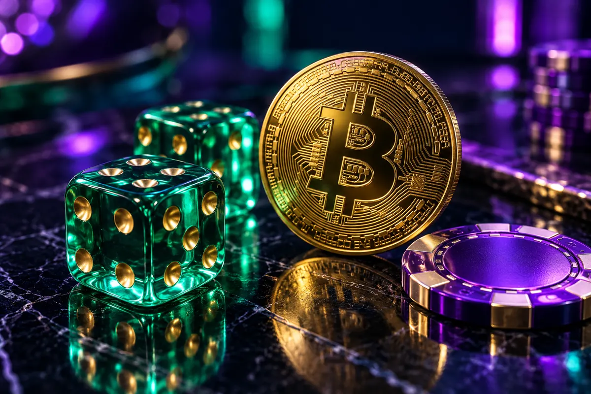 Ilustração editorial: Dados cripto