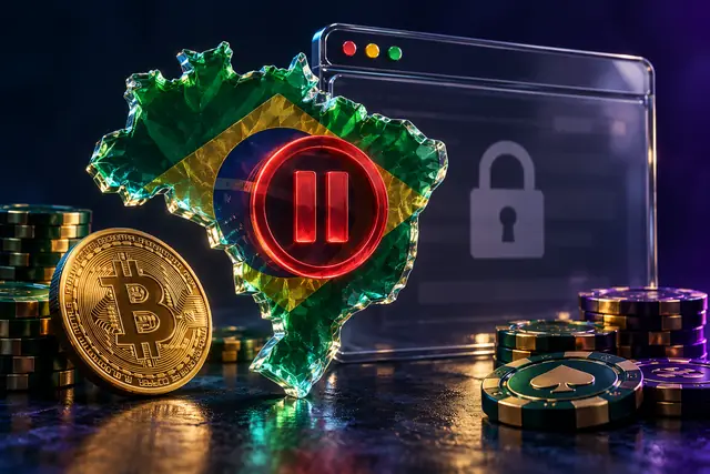 Ilustração editorial: Bets bloqueadas no Brasil