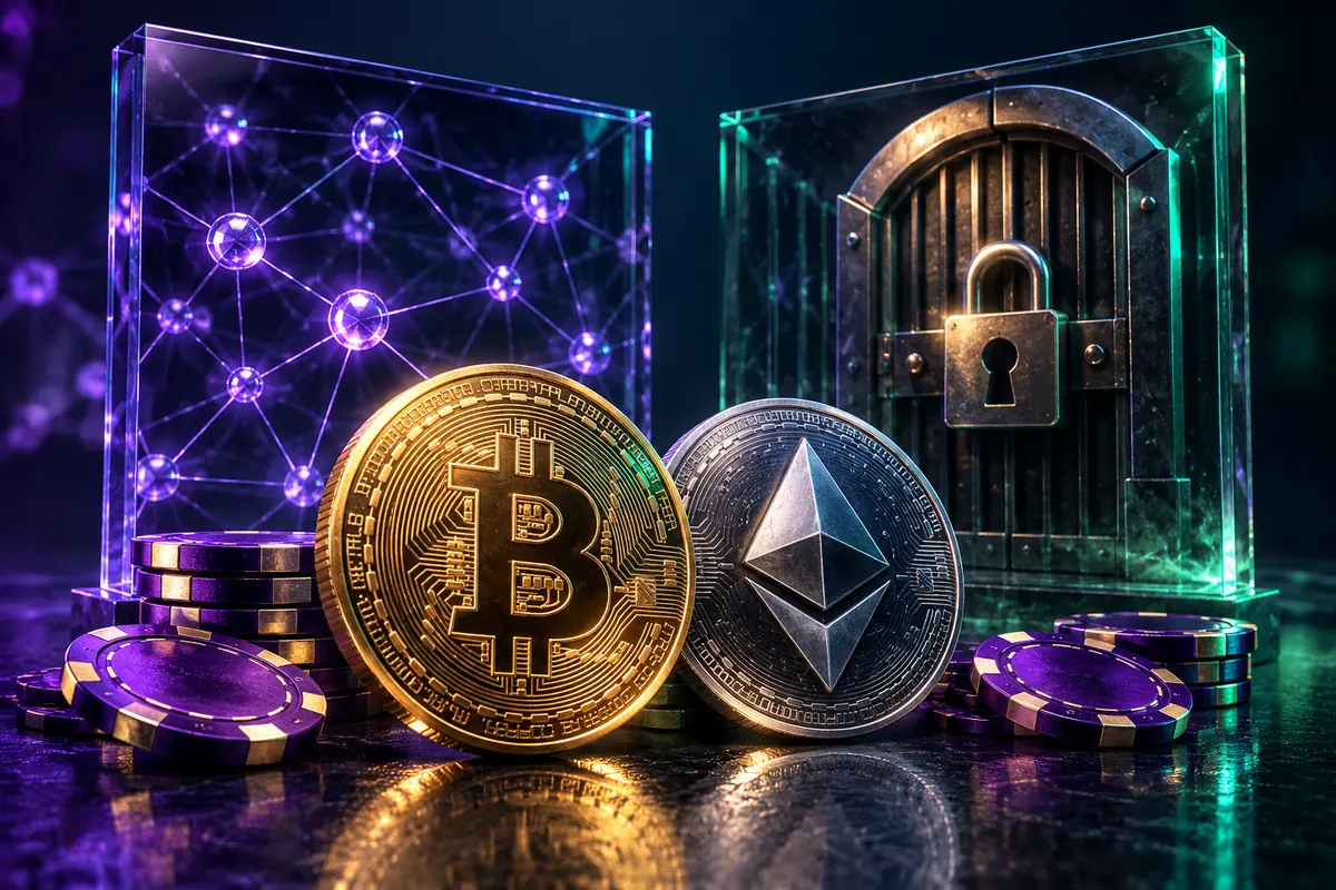 Ilustração editorial: Cripto após os bloqueios